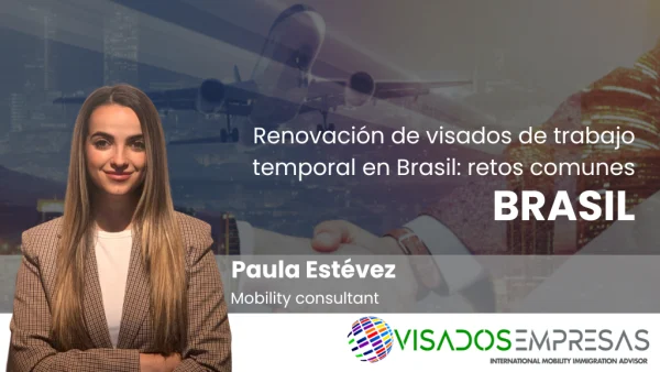 visados de trabajo temporal en Brasil