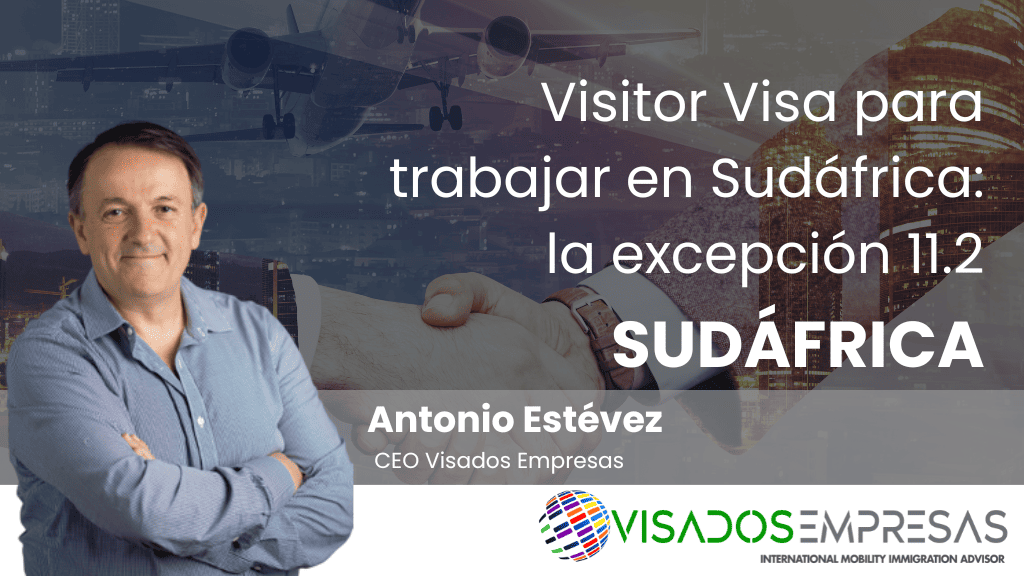Trabajar en Sudáfrica (excepción 11.2)