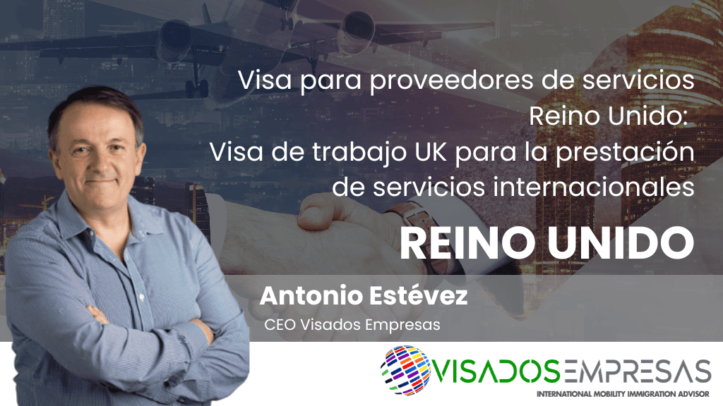 visa para proveedores de servicios Reino Unido